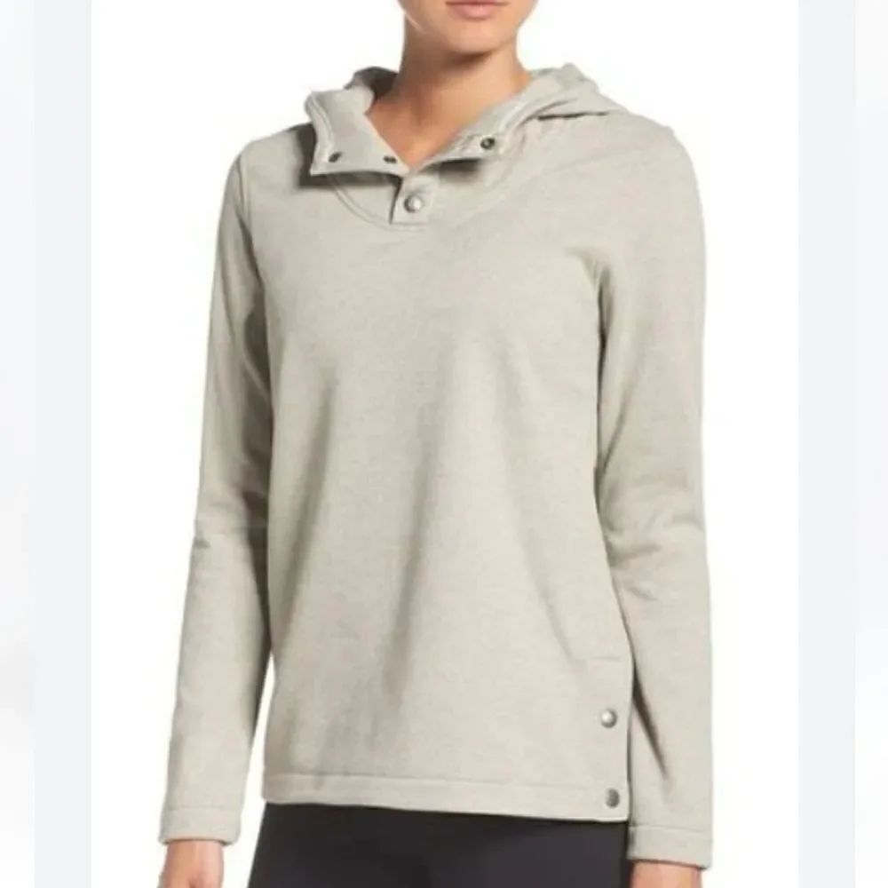 The North Face Knit Stich Fleece Pullover Hoodie size L
